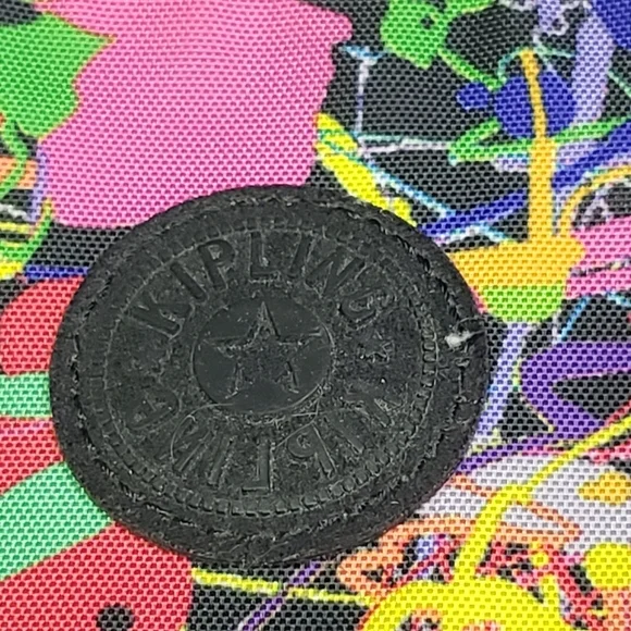 Kipling Crossbody Bag Paint Splatter Design Multi-Color AC7125 - Picture 6 of 9